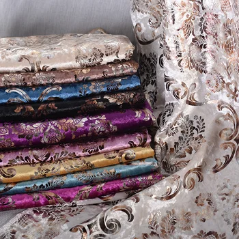 Európsky štýl presnosť žakárové tkaniny na vankúš sofa stoličky, šitie, prešívanie patchwork jemné tkanivo čalúnenie 145 cm šírka