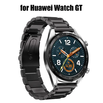 Nerezová Oceľ Remienok pre Huawei Sledovať GT Band Náramok Elegantné Luxusné Obchodné Watchbands Náramky Nahradenie Pásma