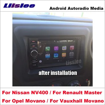 Auto DVD Android Rádia Pre Nissan NV400/Pre Renault Master/Pre Opel Movano/Pre Vauxhall Movano 2010+ GPS Navigácie, Multimédiá