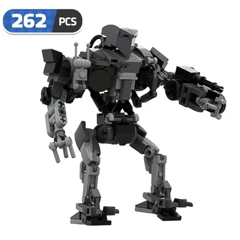 Moc Filmové Akčné Figúrky RoboCoped Robot Kain Mechanické Mecha Stavebné Bloky Nastaviť Montáž Tehly Model Hračky pre Deti, Darčeky