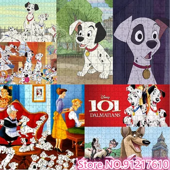 Disney Dalmatians Puzzle 1000 Ks Puzzle Dobrodružstvo Detí Mozgu Napaľovanie Hry, Puzzle, Darčekové Preferovaný