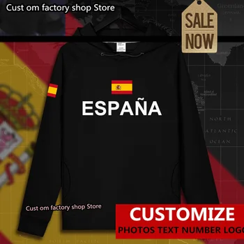 Kráľovstvo Espana ESP španielsky Španiel mens mikina s kapucňou pulóvre hoodies mužov mikina tenké streetwear oblečenie, dresy