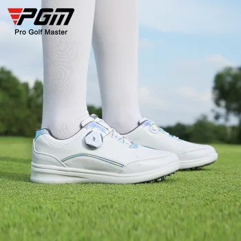 PGM golfové topánky dámske 2022 nové nepremokavé topánky mikrovlákna farebné anti-slip točiť, pracka tenisky