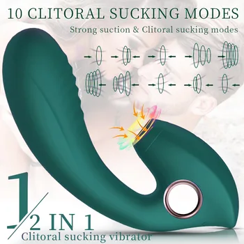 10 Režimy Klitorálny Sania Vibrátor Žena Klitoris Klitorisu Vákuové Prísavky Stimulátor Dildo Sexuálne Hračky, Tovar pre Dospelých Žien ZD0408