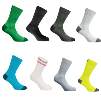 Vysoko kvalitné Profesionálne Značky Športové Ponožky Priedušná Cestné Cyklistické Ponožky Mužov a Žien Outdoorové Športy Závodné bežecké Ponožky