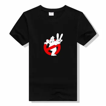 Mens t košele módne Film Ghostbuster t shirt O KRKU, krátke rukávy t-shirt Letné tričko
