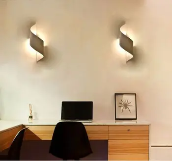 Moderné LED nástenné svietidlo pre jedálne, spálne, obývacej izby, chodby, verandy kovaného železa balkón nástenné svietidlo настенный светильник led