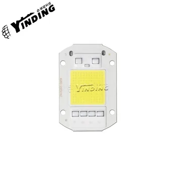 2 ks YINDING YD-4060 COB LED 50W high power Light Emitting Diode 7800-8000K Studené Biele svetlo banícke lampy Downlight zdroj