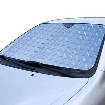 Interiéru vozidla Slnečník Chránič Kryt 5-Vrstva UV Ochrany Dúhové Sun Shield Clonu pre čelného skla Predné Okno Obrazovka