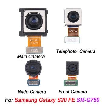 Pre Samsung Galaxy S20 FE SM-G780 Pôvodnej Kamery Nastaviť Späť Zadnej Kamery(Teleobjektív + Širokú + Hlavný Fotoaparát) + Predná Kamera