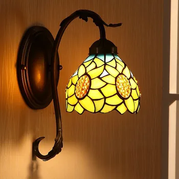 Japonsko nástenné svietidlo železa uličkou jedáleň, chodba luminaria de parede