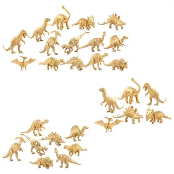 Dinosaurov Model Hračka Sada Hračka Dinosaur Nastaviť -5 Vyu Rekvizity, Domov Polica Dekorácie