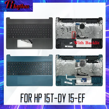 NOVÝ Notebook Hornej Prípade, opierka Dlaní s klávesnicou Pre HP 15T-DY 15-EF 15S-EQ TPN-Q222 S Backlit/Bez Podsvietenia