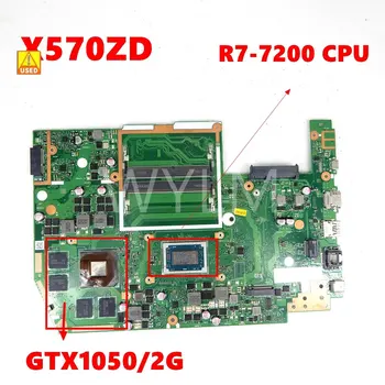 Používa X570ZD GTX1050/2G R7-7200UP CPU Doske REV2.0 Pre Asus X570 X570Z X570ZD notebook Doske Testované