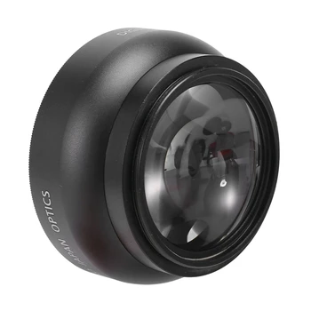 NOVÉ-49 mm X 0.45 Super Makro Široký Uhol Fisheye makrofotografie Objektív Pre Canon NIKON PENTAX Sony DSLR zrkadlovka