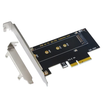 PCIE M. 2 NVME Adaptér Stúpačky Karty M. 2. Zadajte Typ NGFF SSD Karty Adaptéra PCIE na PCIE3.0 4X Rozširujúca Karta