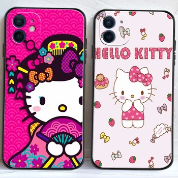 Hello Kitty Roztomilý 2022 Telefón púzdra Pre iPhone 11 12 Pro MAX 6 7 8 Plus XS MAX 12 13 Mini X XR SE 2020 Prípadoch Coque Funda