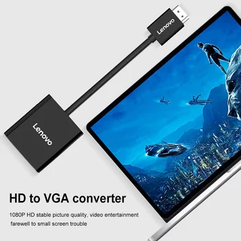 1080P Converter Kábel 3,5 mm Jack Samec Samica HD Na VGA, Plastové Digitálne Analógový Prevodník Prenosné na Apple, Windows Xp