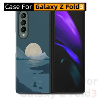 Pre Galaxy Z Fold3 Prípade, Galaxy Z 3 Násobne Prípade W22 Prípade Pu Materiálu