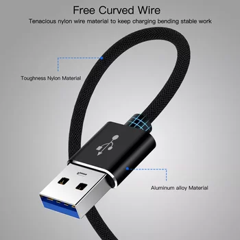 Predlžovací Kábel USB 3.0 mužmi a Rozšírenie Údajov Sync Kábel Kábel Rozšíriť Konektor Kábel pre Notebook PC Gamer Myš 3m