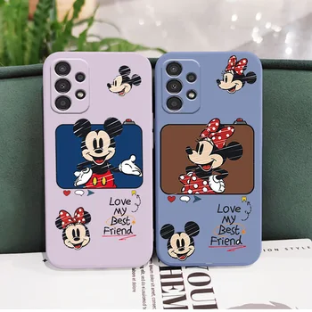 Mickey Mouse, Káčer Donald Telefón Puzdro Pre Samsung Galaxy A14 A12 A13 A31 A91 A81 A71 A51 A11 Core Lite Kvapaliny Lano Kryt
