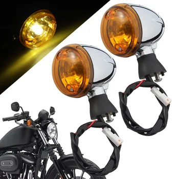 Motocykel Predné Zase Signálu, Svetelný Indikátor LED Svetlo Pre Indian Scout šesťdesiat BOBBER 2014-2019 2015 2016 2017 2018