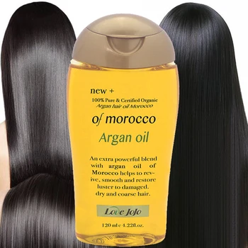 Super 120ml 100% Prírodné Organické Maroko Arganový Olej na Vlasy Starostlivosť o Pokožku hlavy Esenciálny Olej pre Opravu Suché Poškodenie Vlasov Liečba