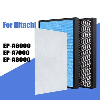 HEPA Filter Uhlíkový Filter EPF-DV1000H EPF-DV1000D pre Hitachi EP-A6000 EP-A7000 EP-A8000