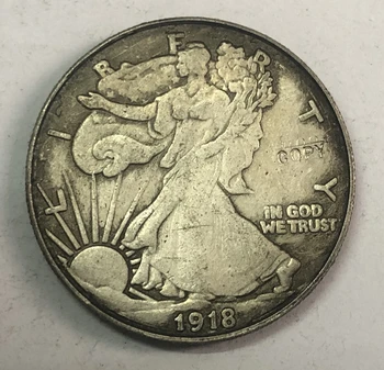 1918 Spojené Štáty ½ Dolár 