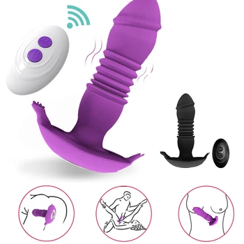 Dildo Análny Vibrátory Plug Dospelých, Sexuálne Hračky Pre Ženy Masturbators Mužov Prostaty Masér Pošvy Stimulátor Klitorisu Erotický Sex Shop